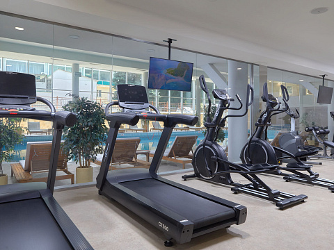 Санаторий «Плаза» г. Кисловодск. Тренажёрный зал